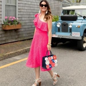 Lilly Pulitzer Callisto Neon Pink Dress